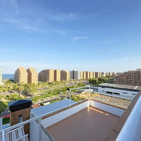 Acv - Torremar-2ª Linea Planta 7 Frontal 2 Apartman Oropesa del Mar